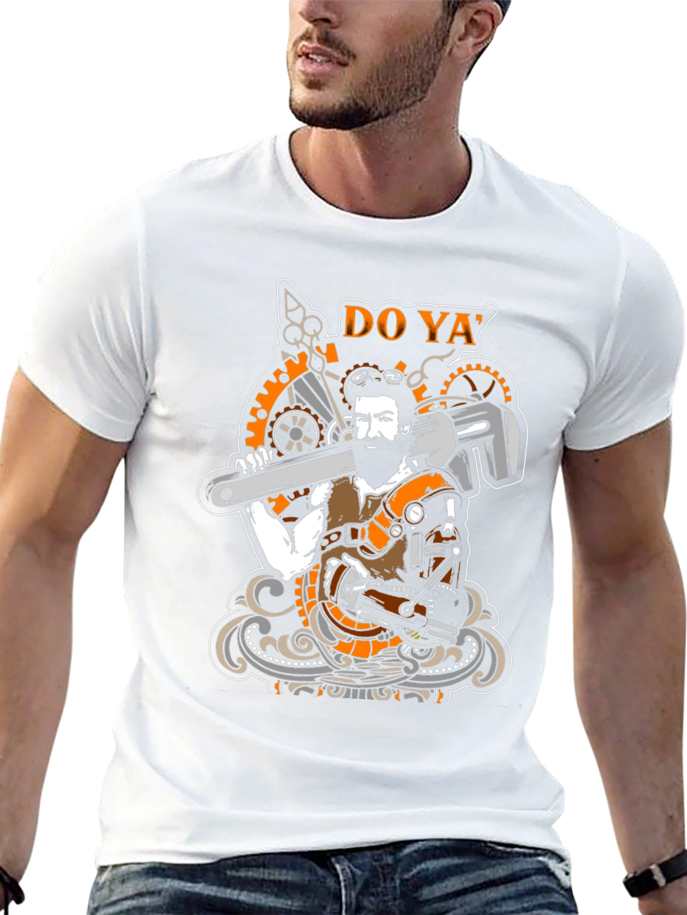 Steampunk Mechanic Graphic Tee