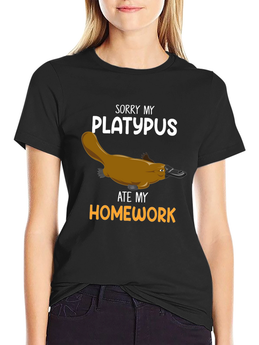 Sorry My Platypus Ate My Homework T-Shirt