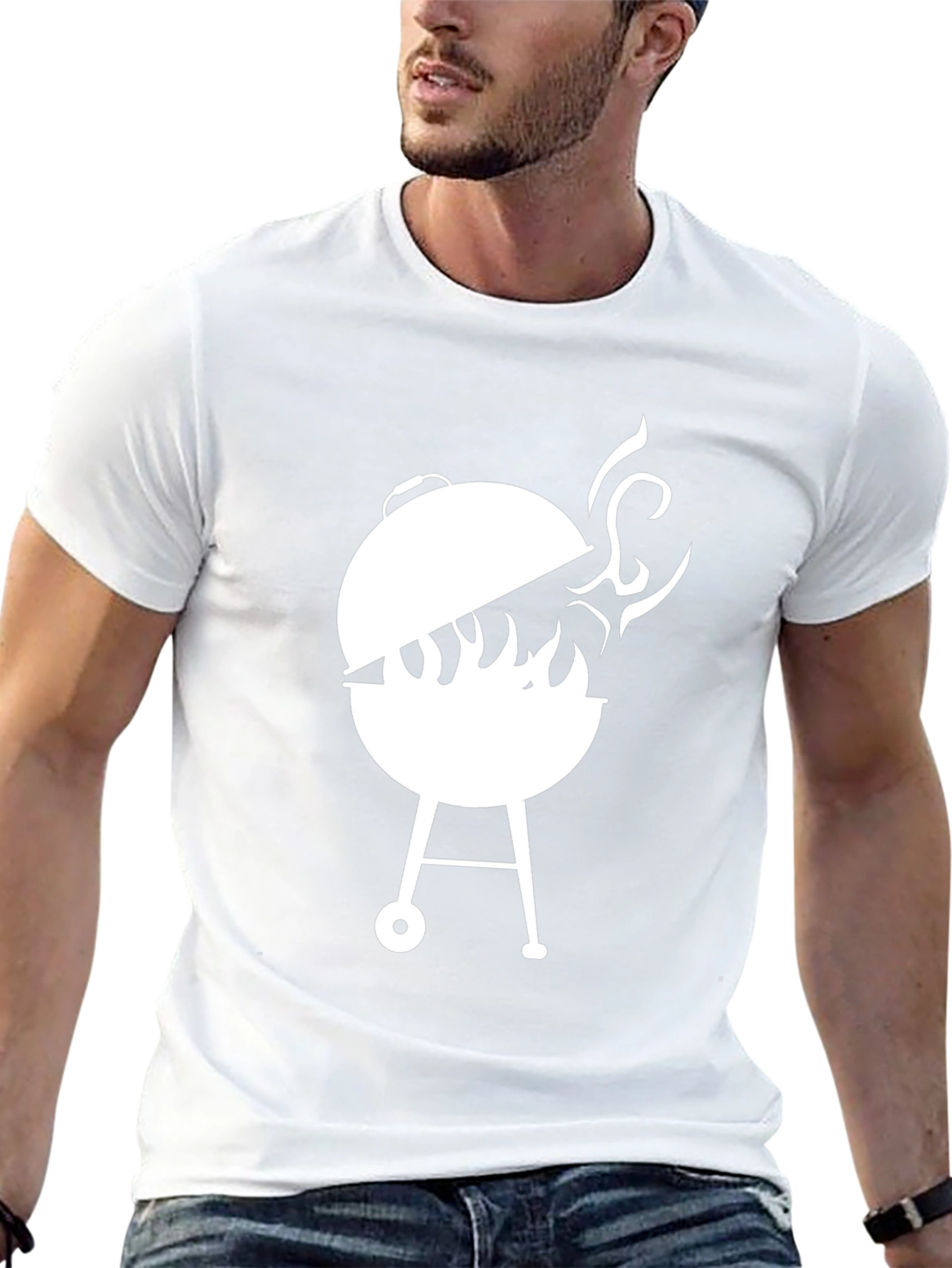 BBQ Grill T-Shirt - Smokin Hot Design