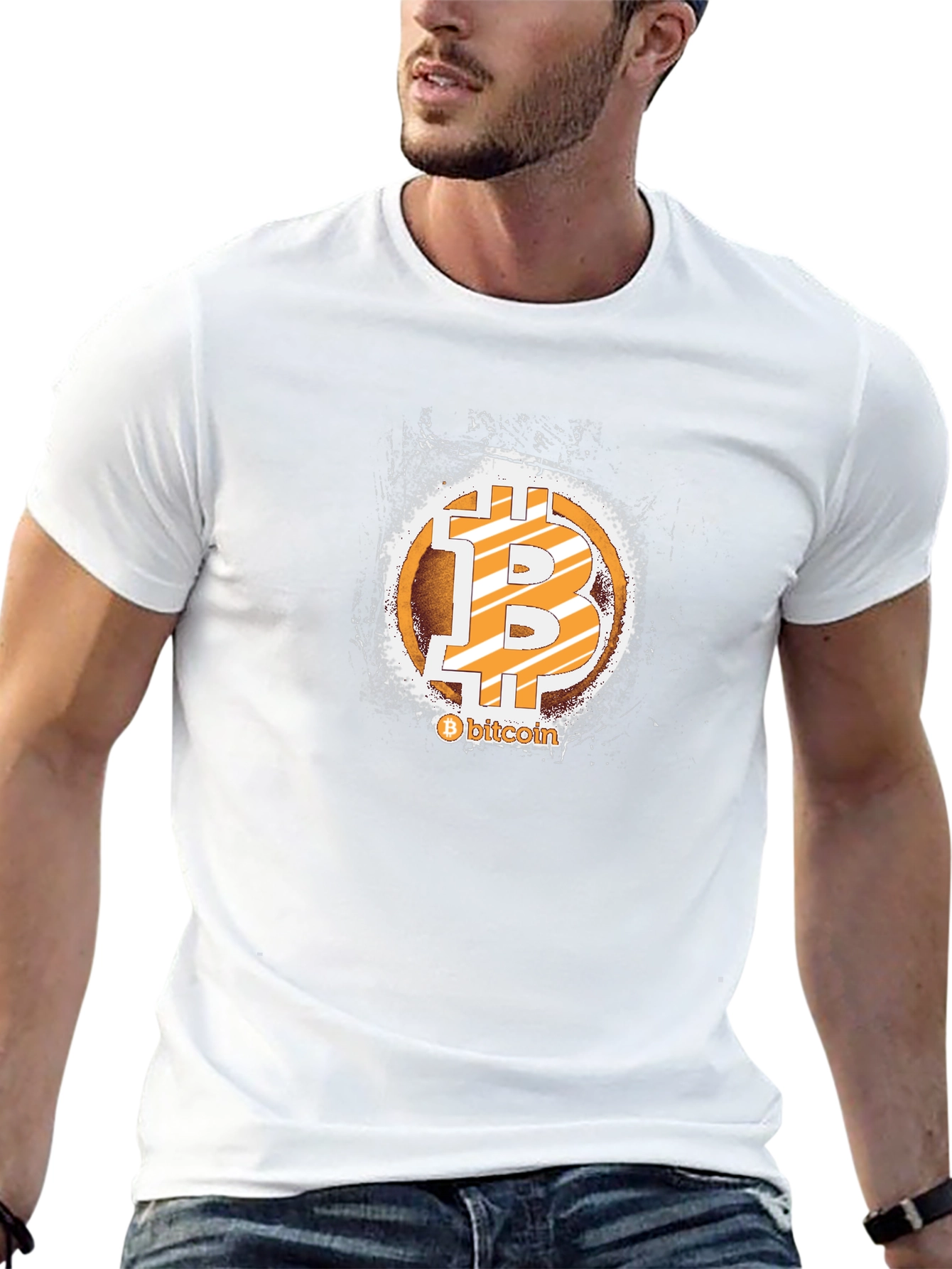 Bitcoin Graphic Tee - Black Crypto T-Shirt