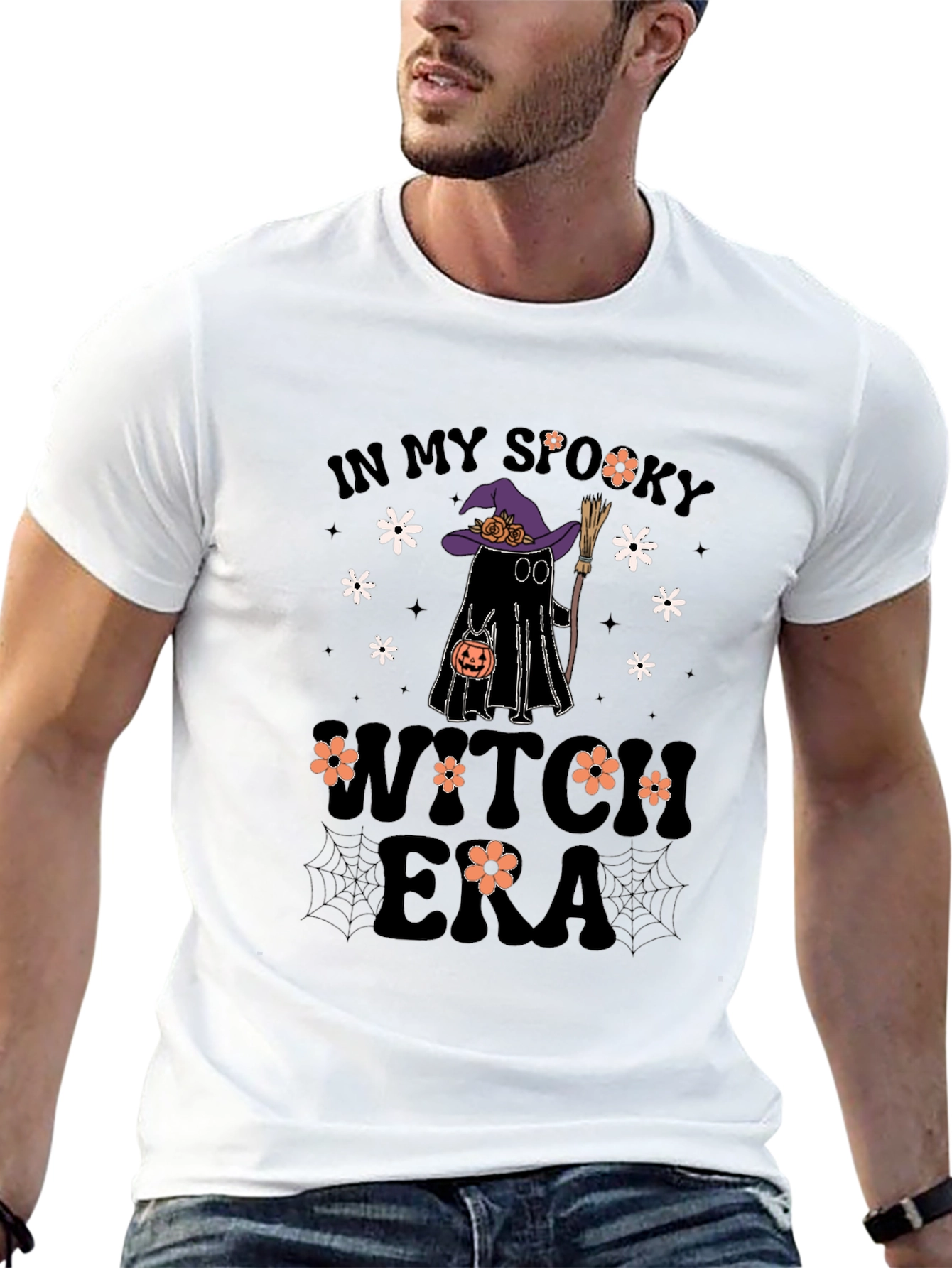 Spooky Witch Era Black T-Shirt