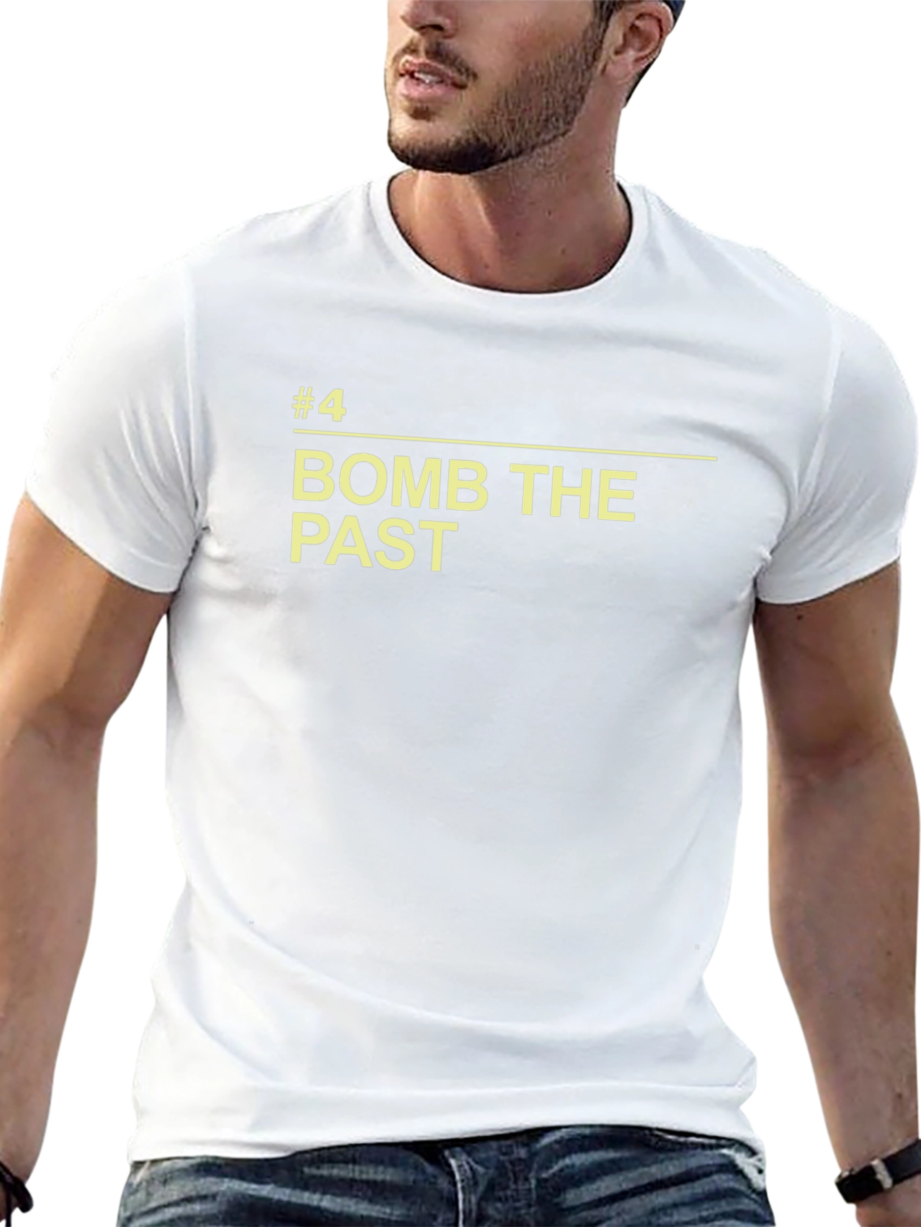 Bomb the Past T-Shirt - Bold Statement Tee