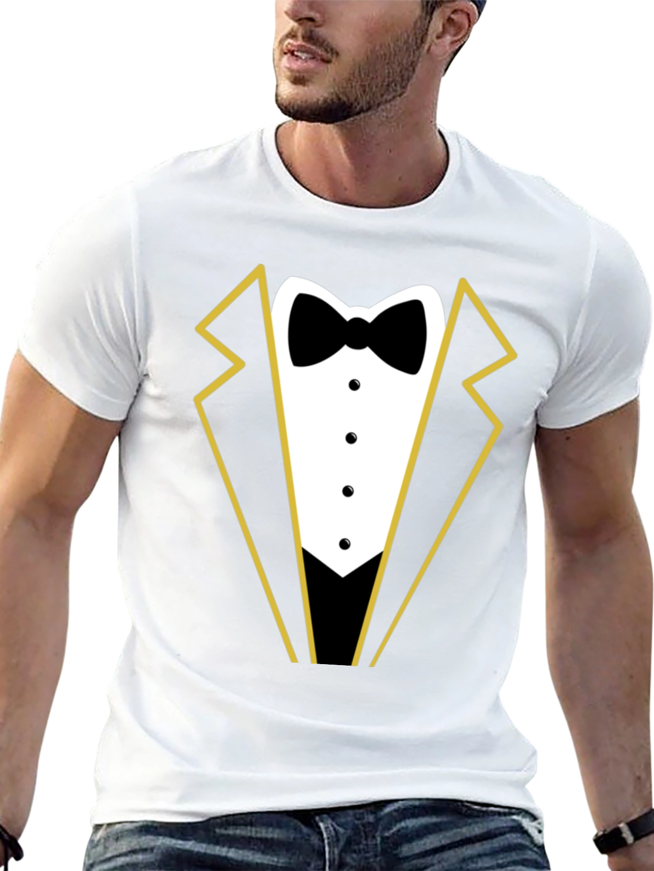 Tuxedo Graphic Tee - Formal Fun!
