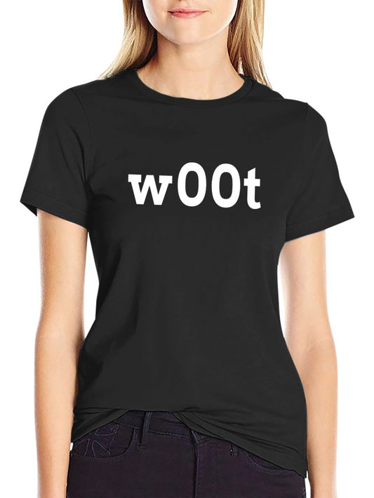 Woot! Graphic Tee - Cool Casual Cotton T-Shirt