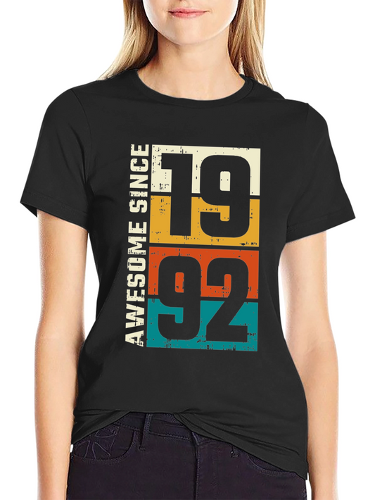 Awesome Since 1992 Vintage Style T-Shirt