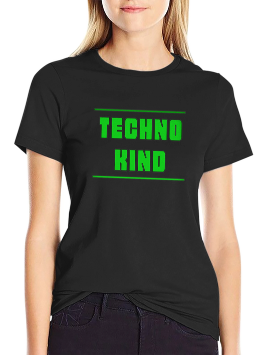 Techno Kind T-Shirt - Black