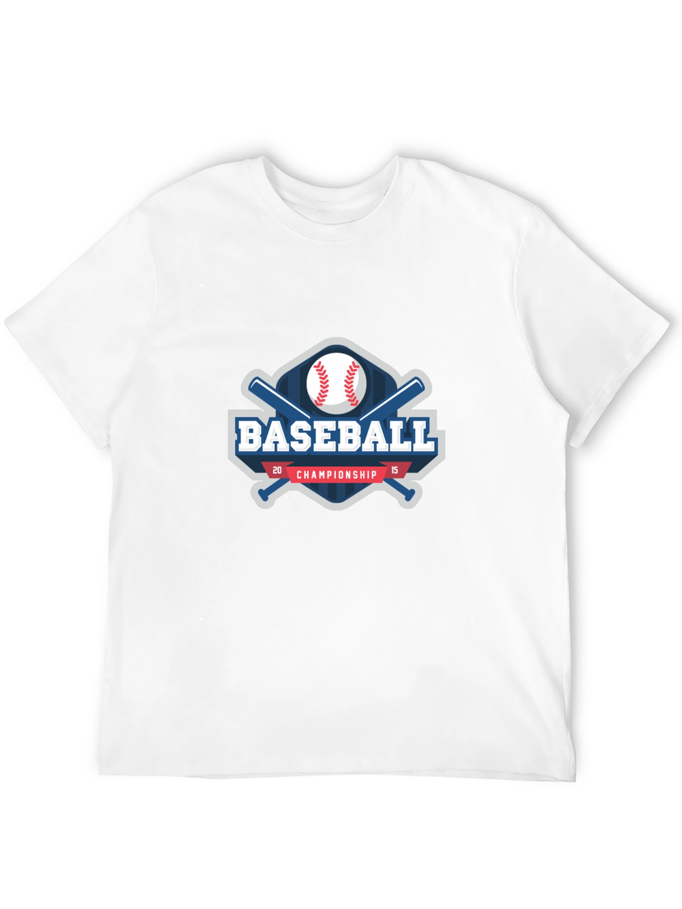 Baseball Championship Graphic Tee - Black