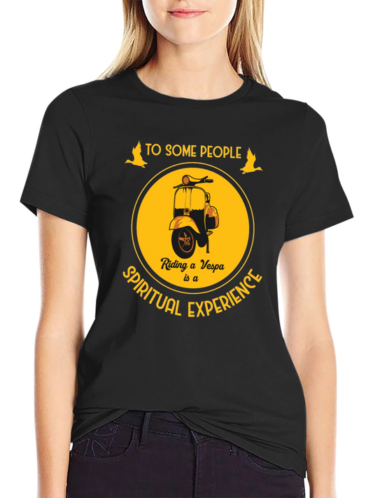 Vespa Spiritual Experience Graphic T-Shirt