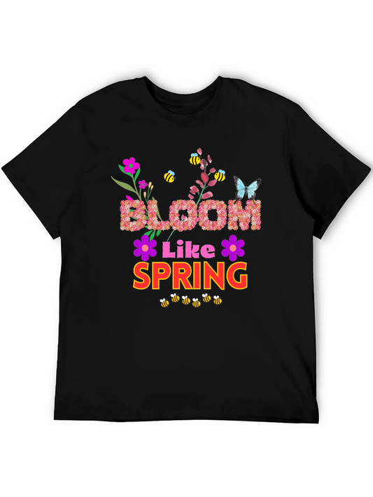 Bloom Like Spring Graphic T-Shirt