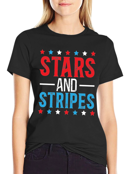 Stars and Stripes Patriotic T-Shirt