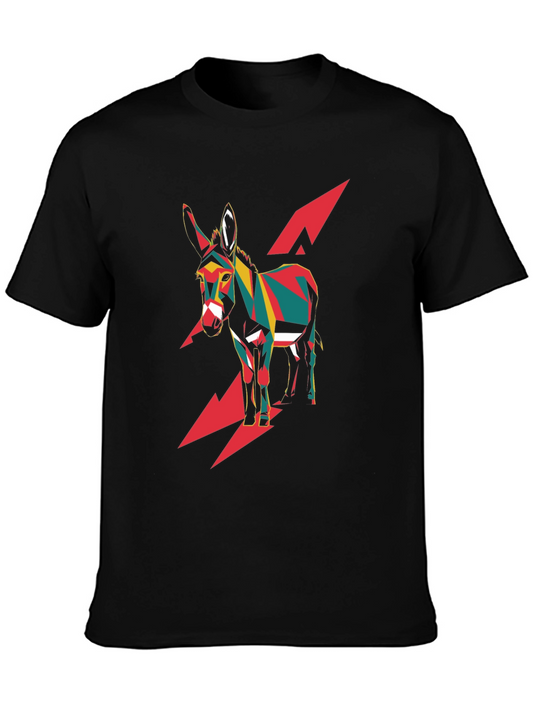 Abstract Donkey Graphic Tee