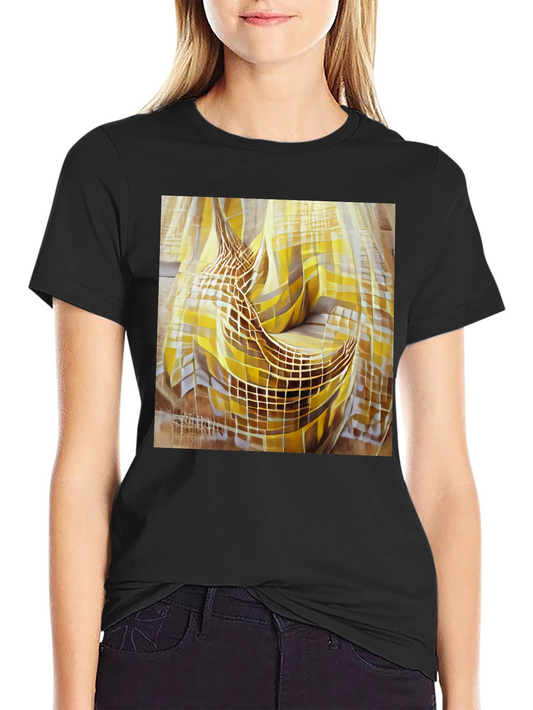 Abstract Banana Graphic Tee