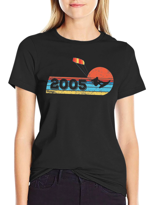 Vintage 2005 Kiteboarding Graphic Tee