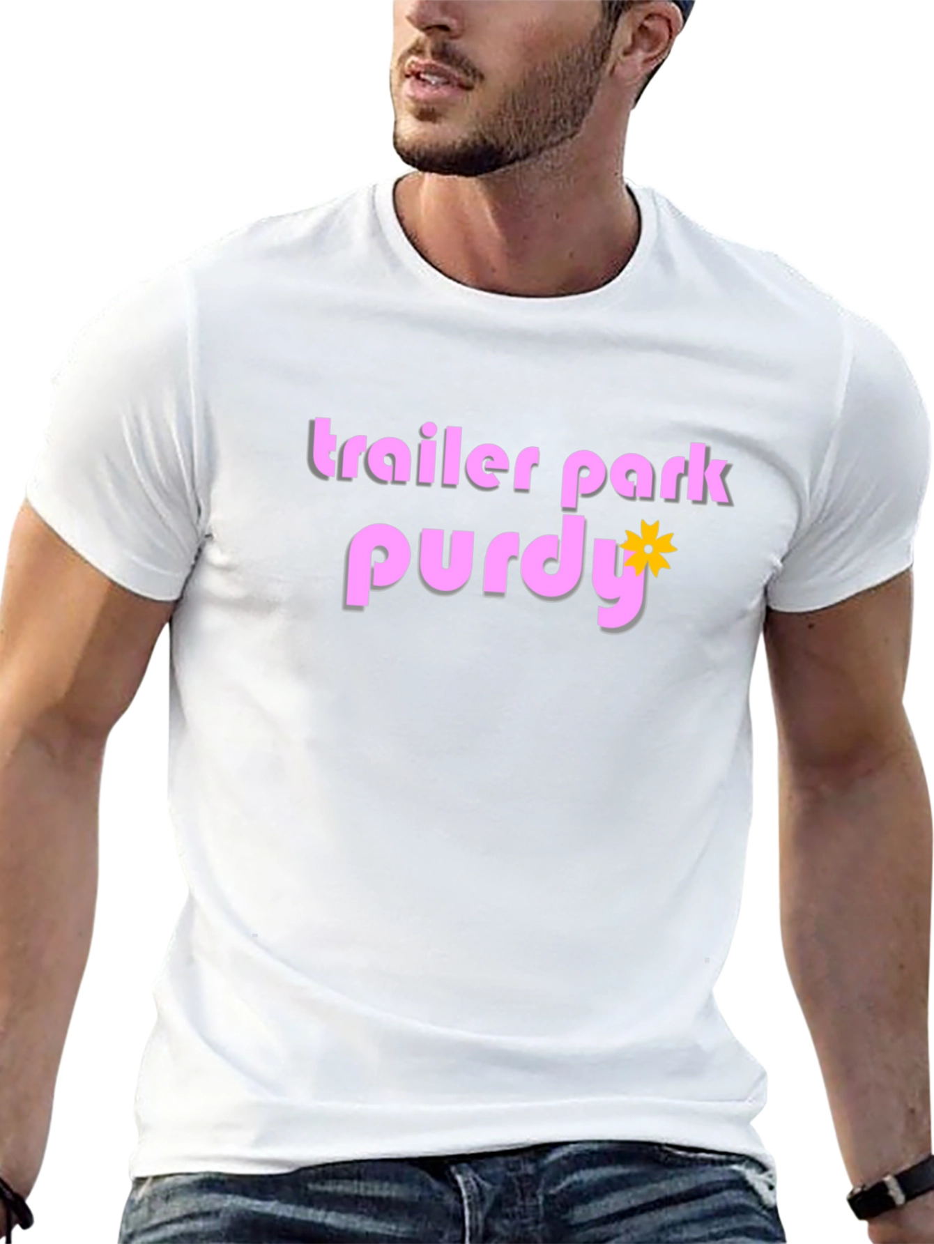 Trailer Park Purdy Black T-Shirt