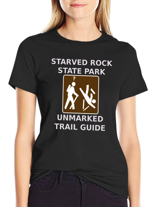 Starved Rock State Park Unmarked Trail Guide T-Shirt