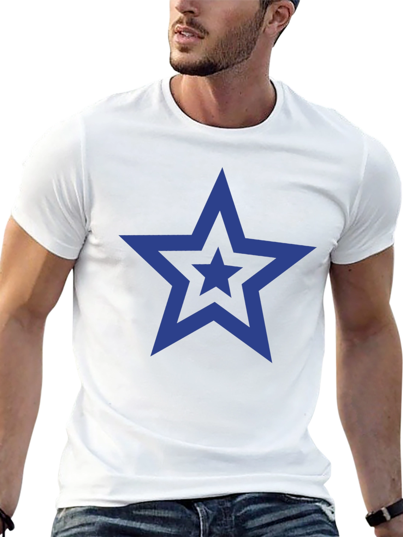 Star Graphic Black T-Shirt
