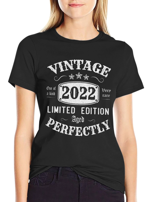 Vintage 2022 Limited Edition Black T-Shirt