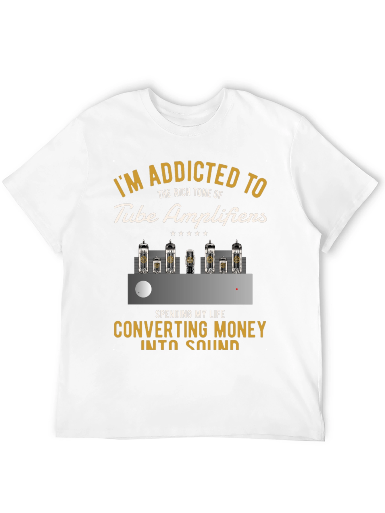 Tube Amplifier Addict T-Shirt