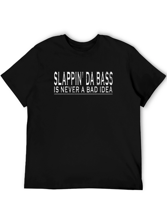 Slappin Da Bass Black T-Shirt