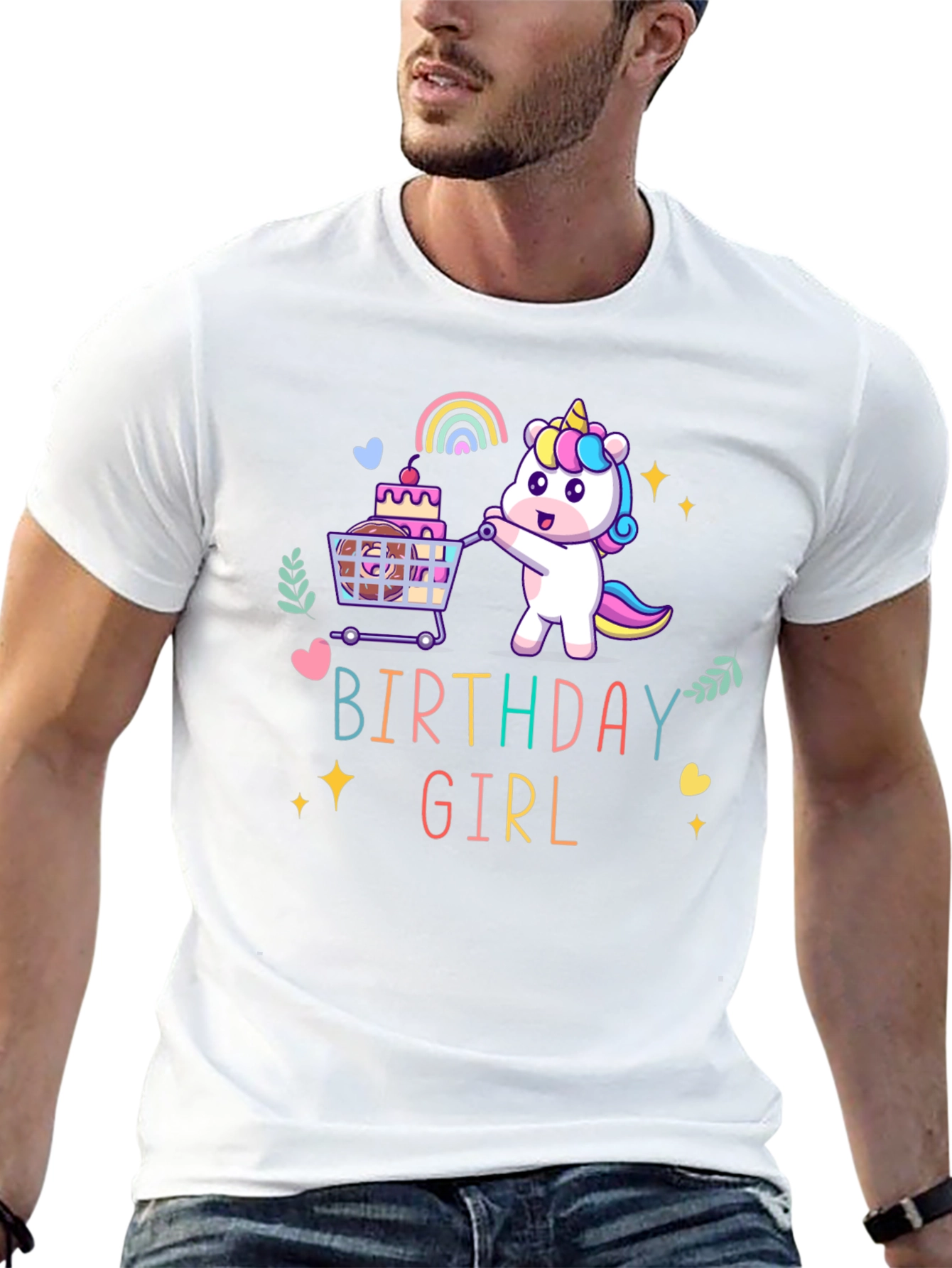 Birthday Girl Unicorn T-Shirt