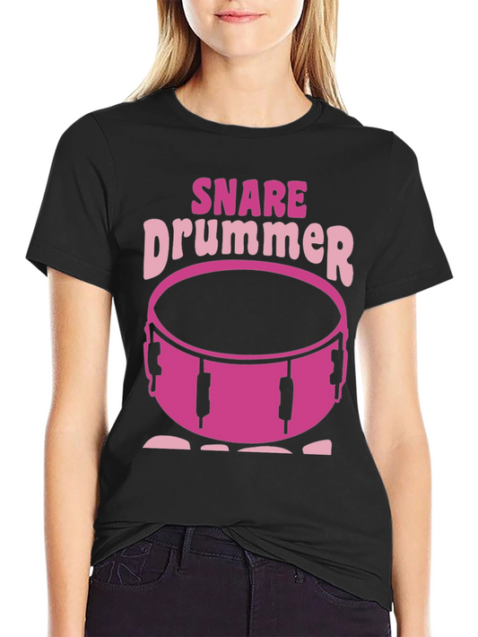 Snare Drummer Graphic T-Shirt - Music Lover Tee