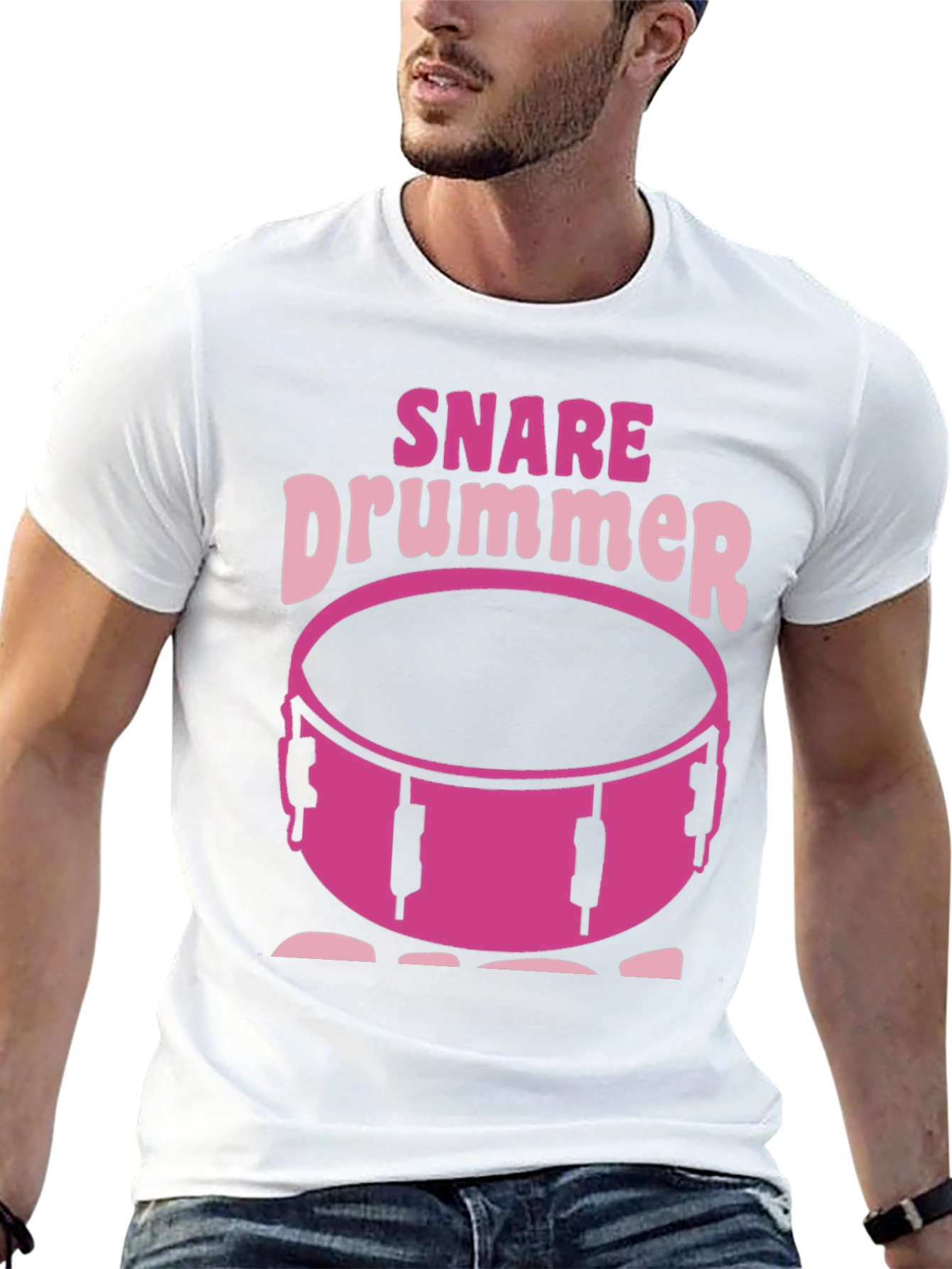 Snare Drummer Graphic T-Shirt - Music Lover Tee