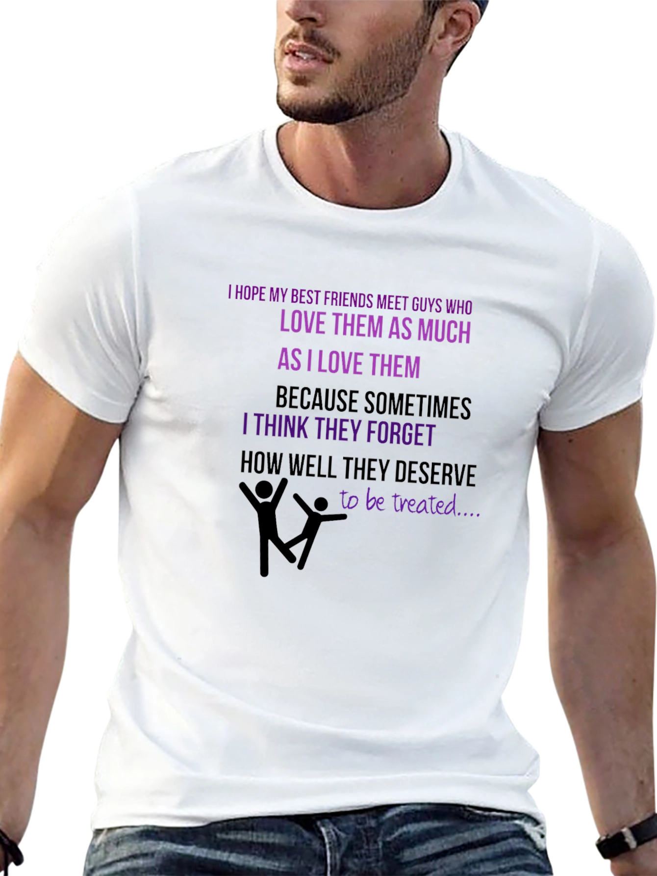 Best Friends Graphic Tee - Comfortable & Stylish