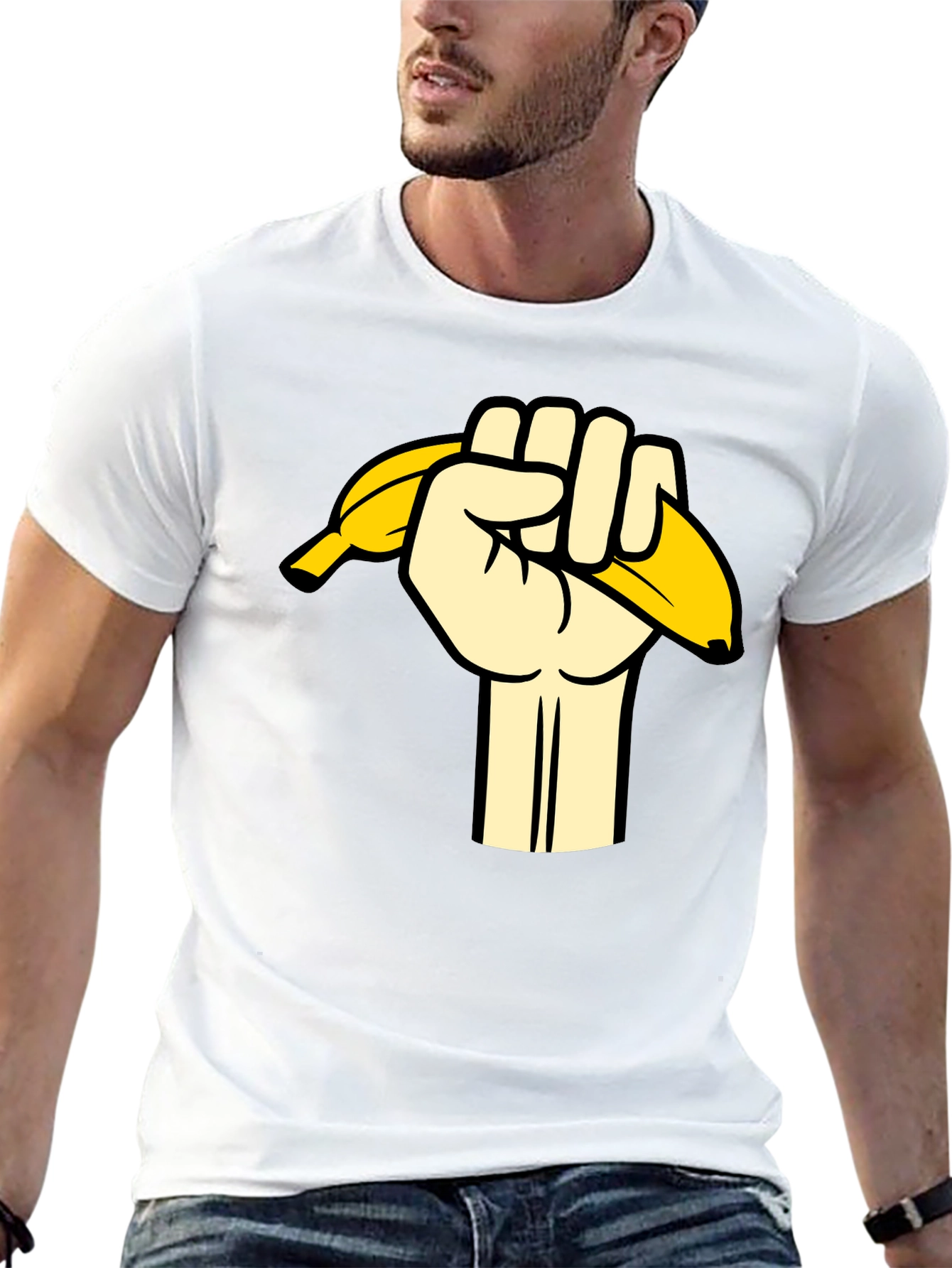 Banana Grip Graphic Tee - Black