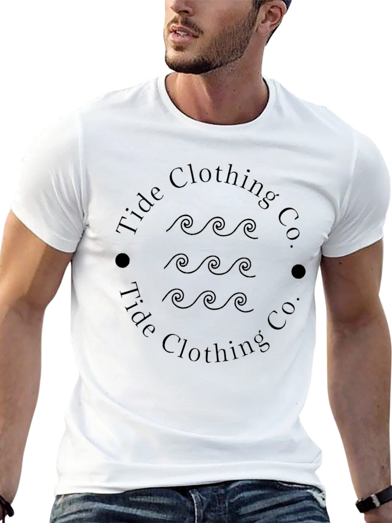 Tide Clothing Co. Black T-Shirt