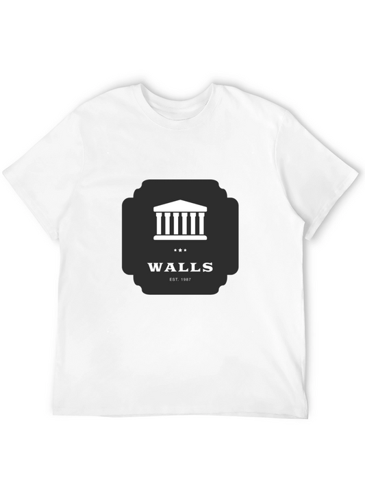 Walls Est. 1987 Black Graphic T-Shirt