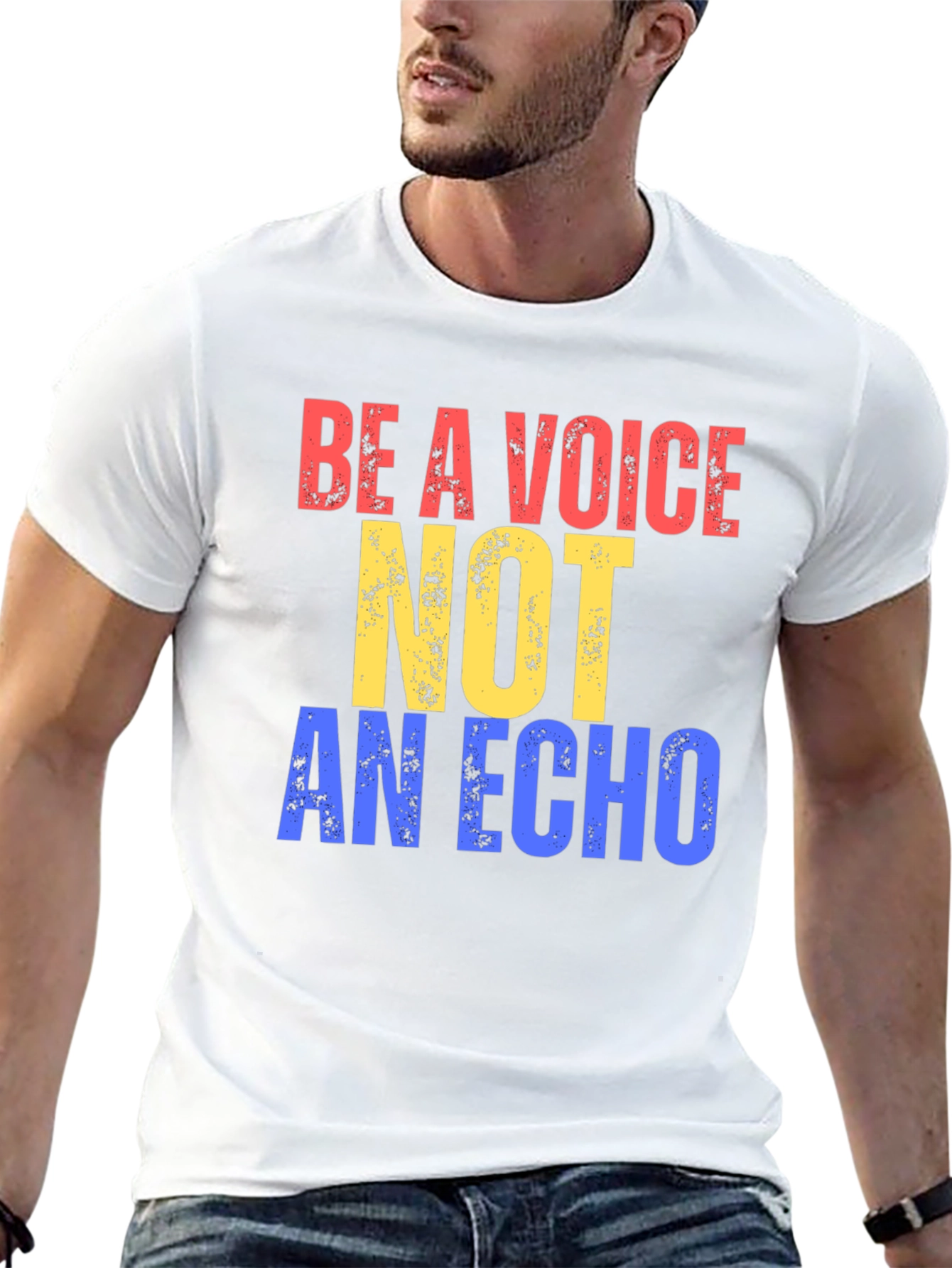 Be a Voice Not an Echo Graphic Tee