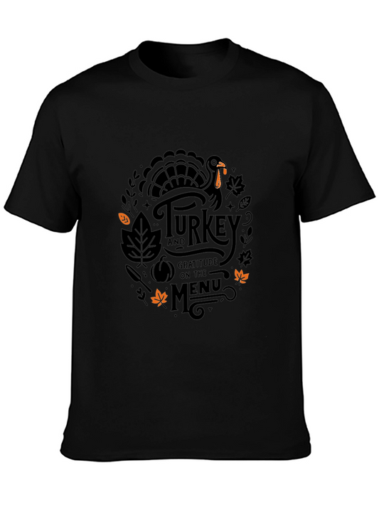 Thanksgiving Turkey Gratitude T-Shirt