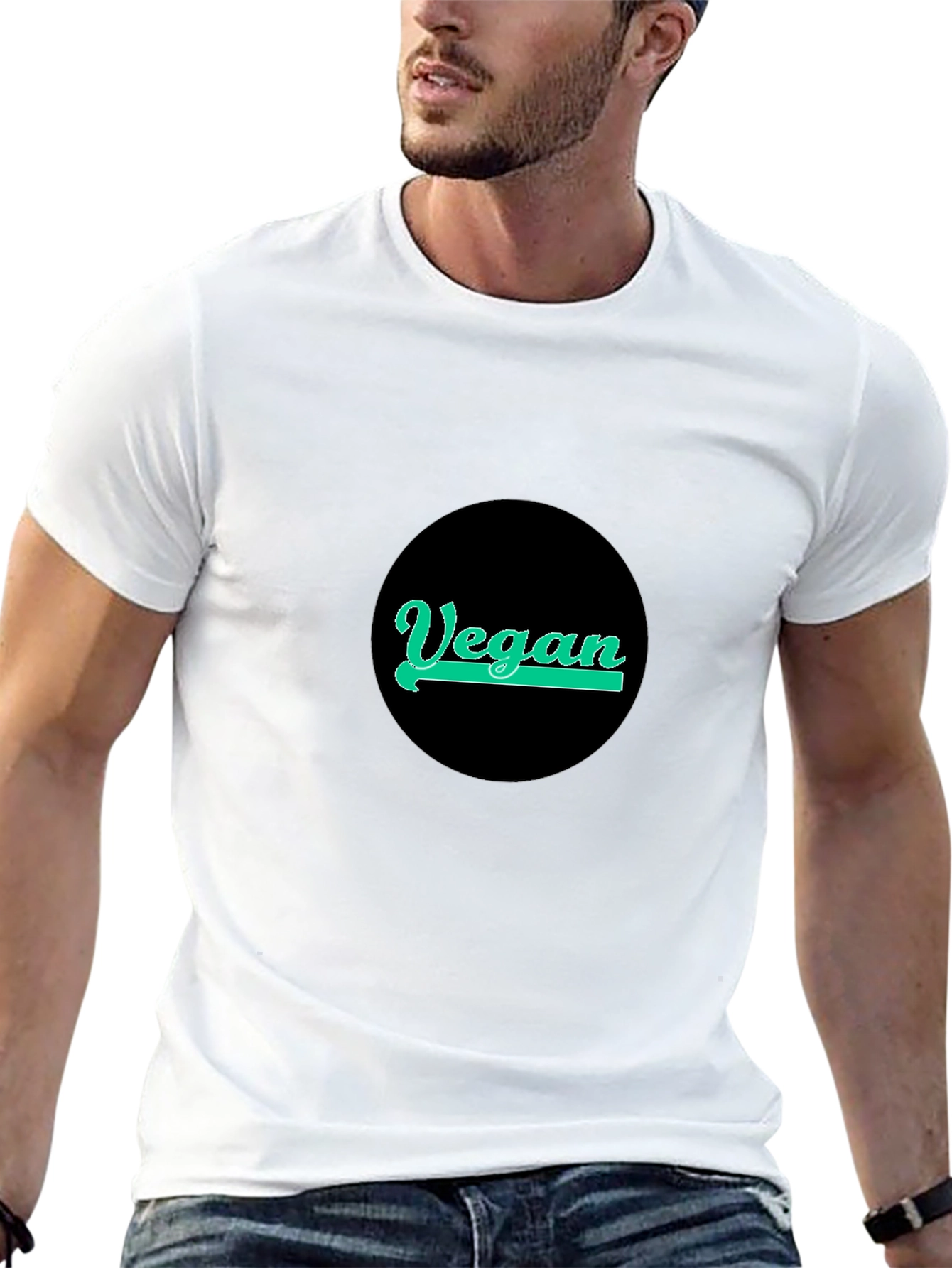 Vegan Graphic Tee - Classic Style