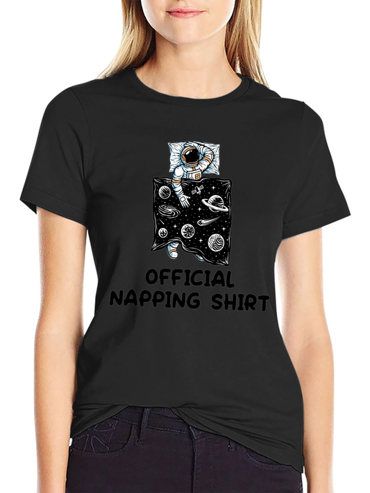 Astronaut Napping Shirt - Relax in Style