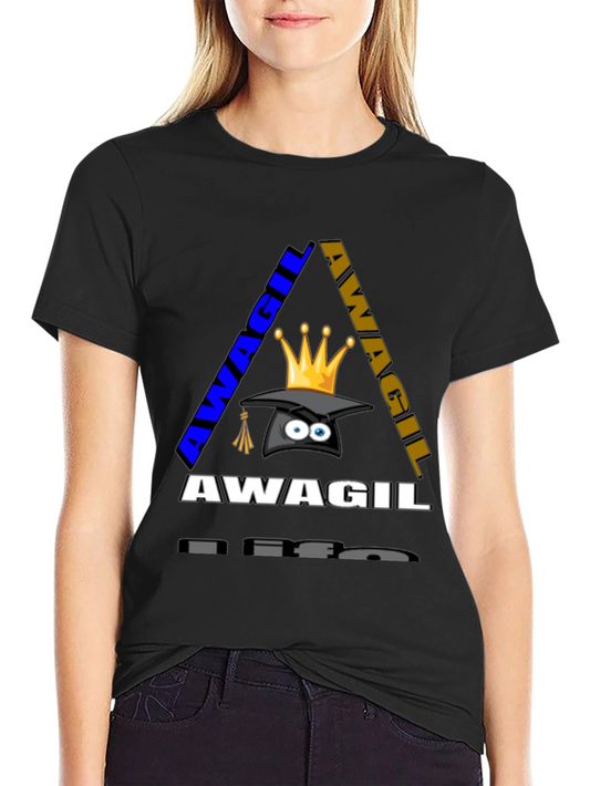 Awagil Graphic Tee - Crown Grad