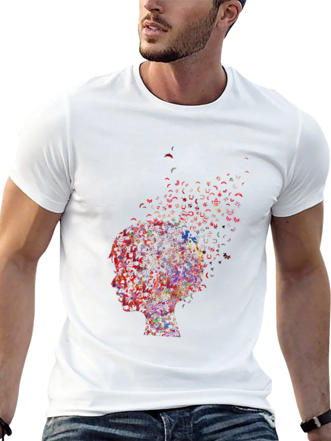 Abstract Mind T-Shirt - Artistic Graphic Tee
