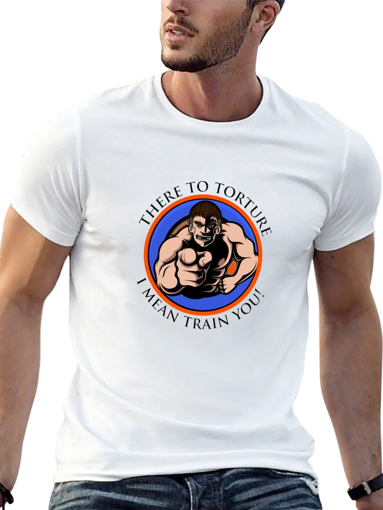 There to Torture Funny Workout T-Shirt