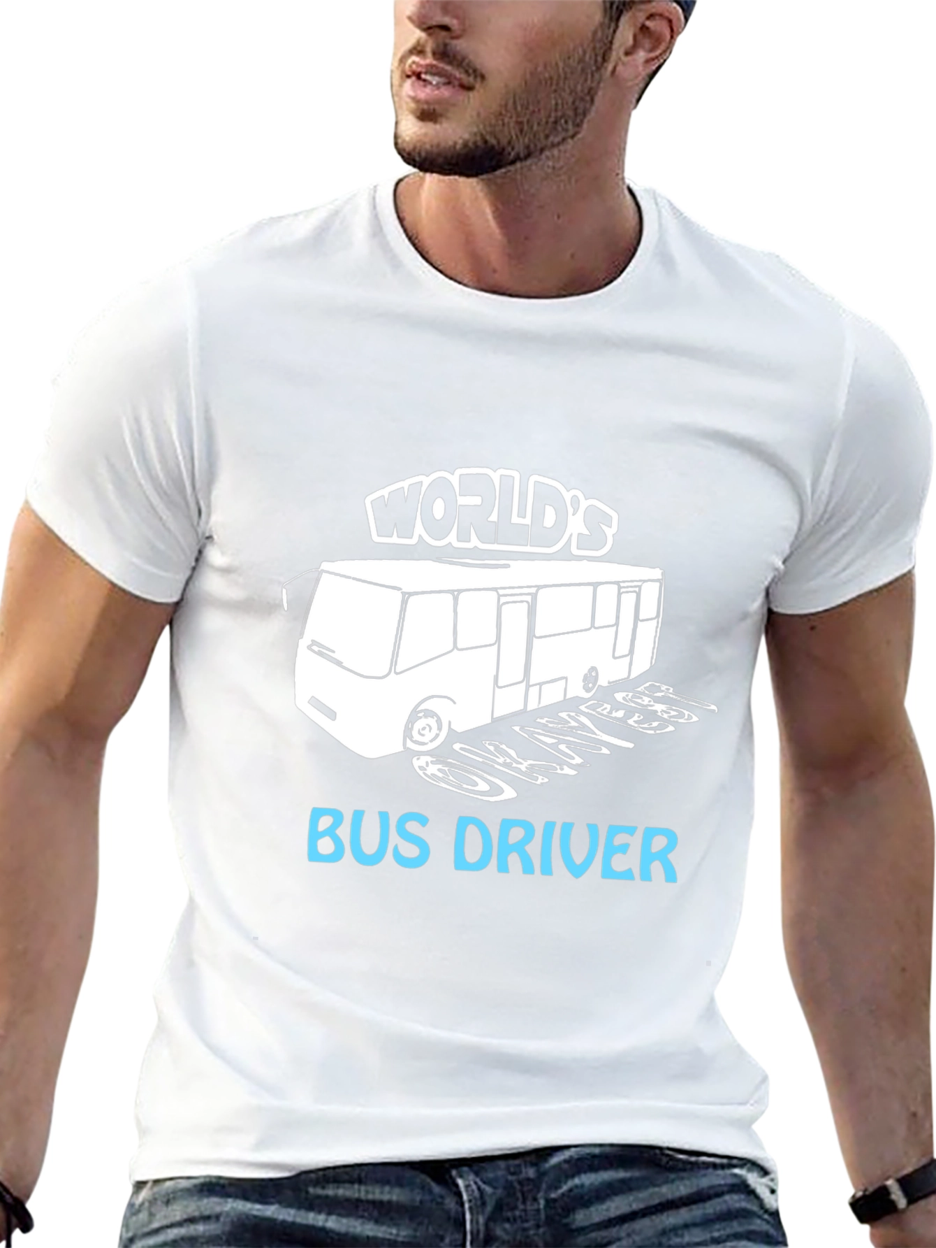 Worlds Okayest Bus Driver T-Shirt
