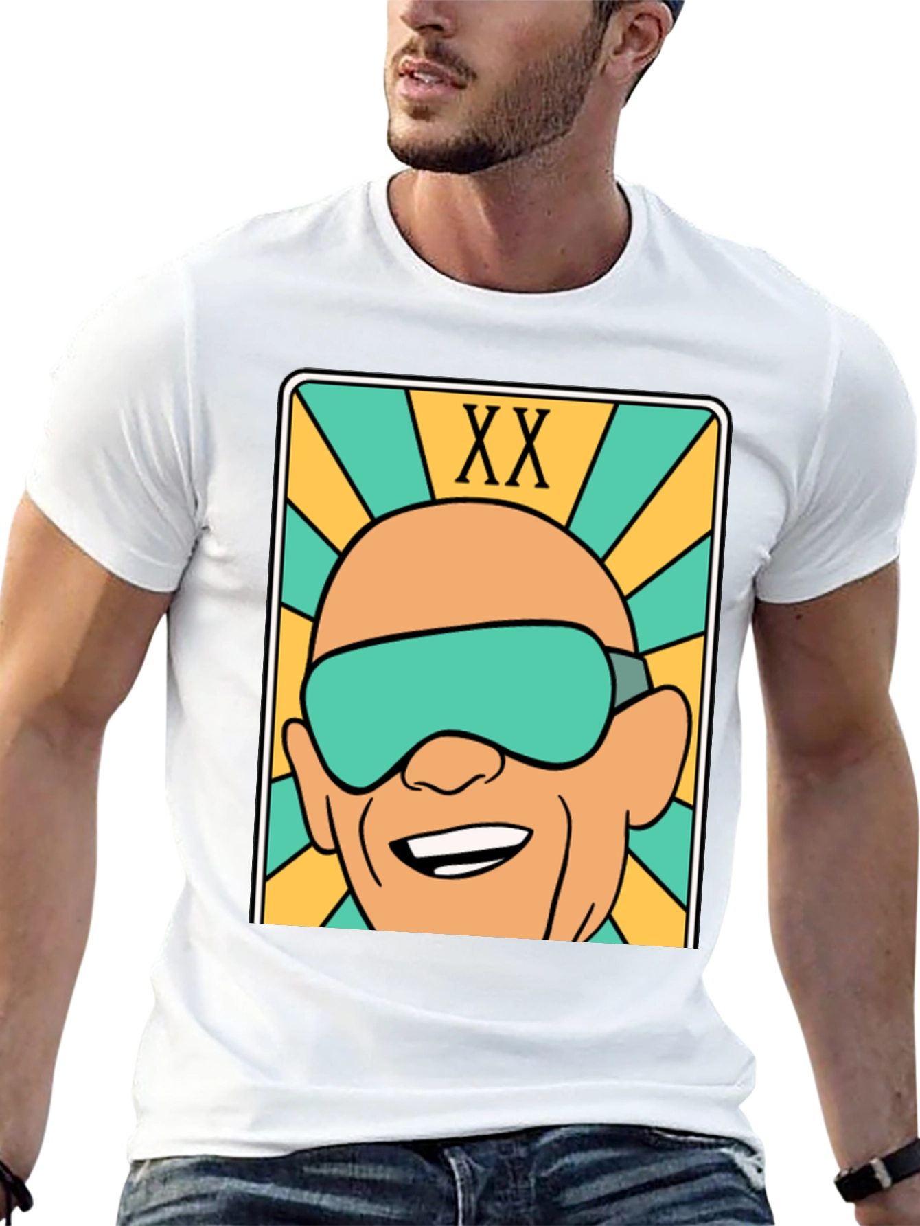 XX Man Graphic Tee - Unique Design