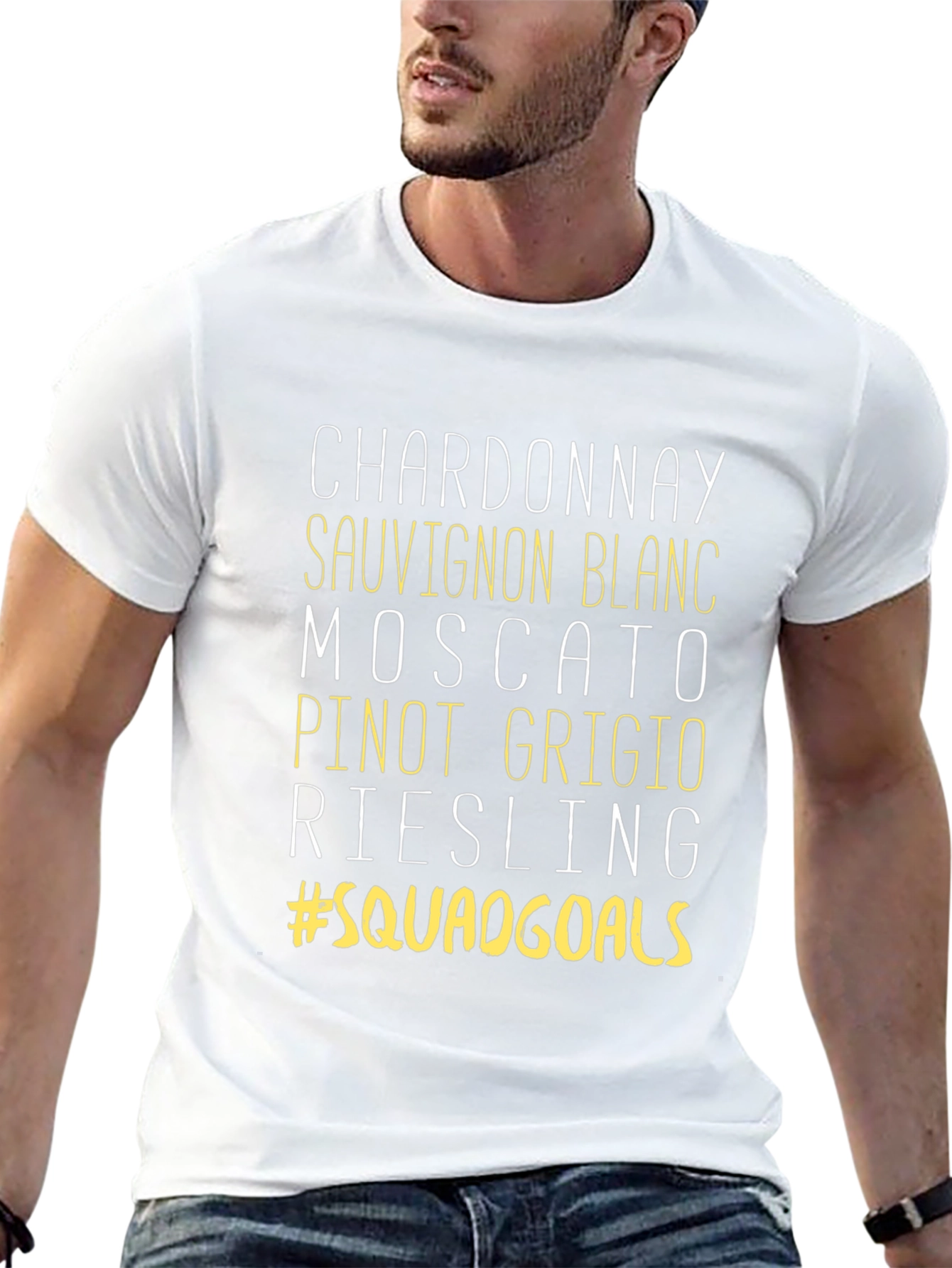 Wine Squad Goals Graphic Tee