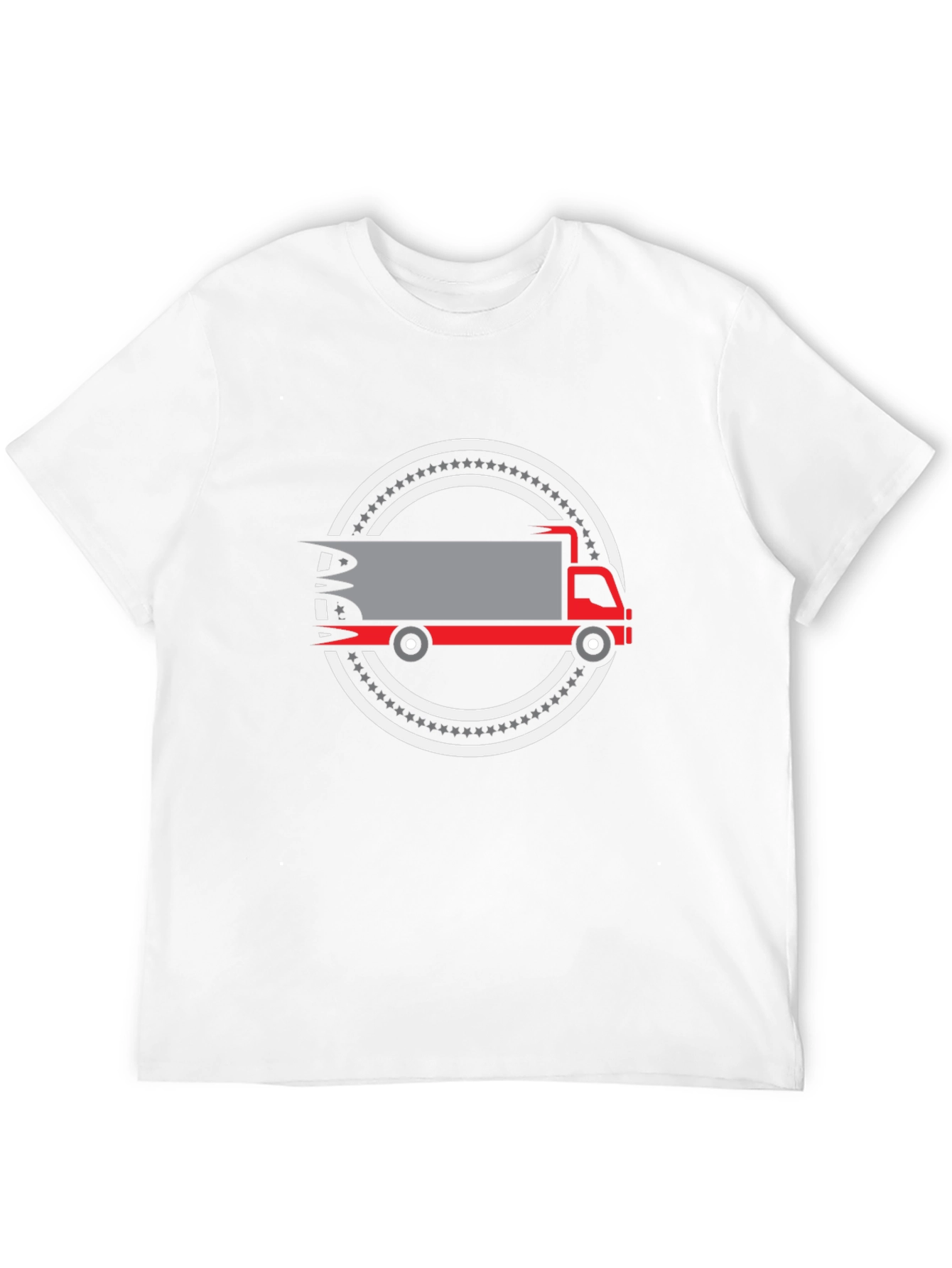 Truck Graphic Black T-Shirt - Delivery Driver Apparel