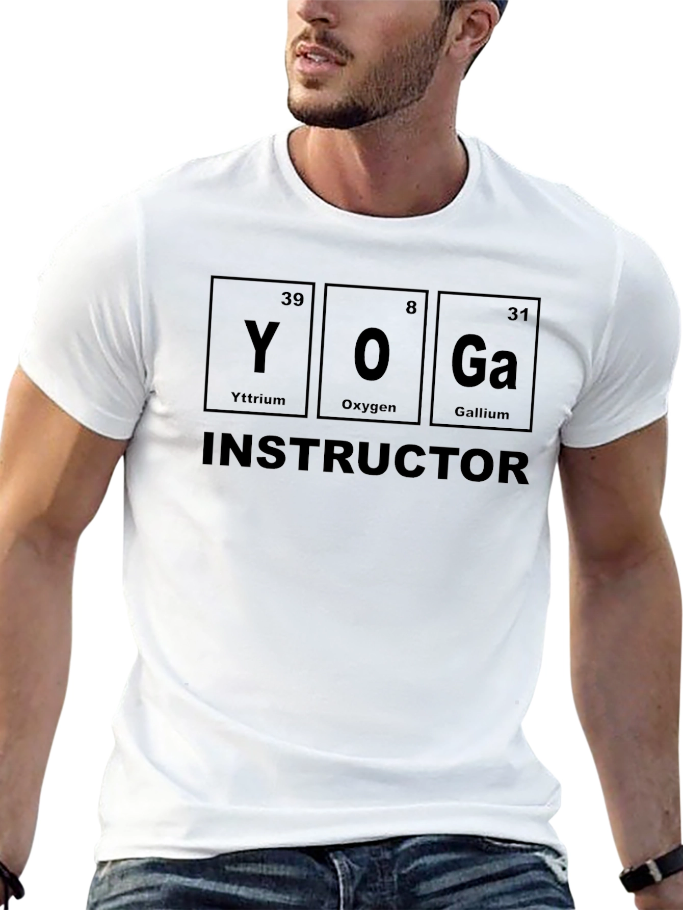 Yoga Instructor Periodic Table T-Shirt
