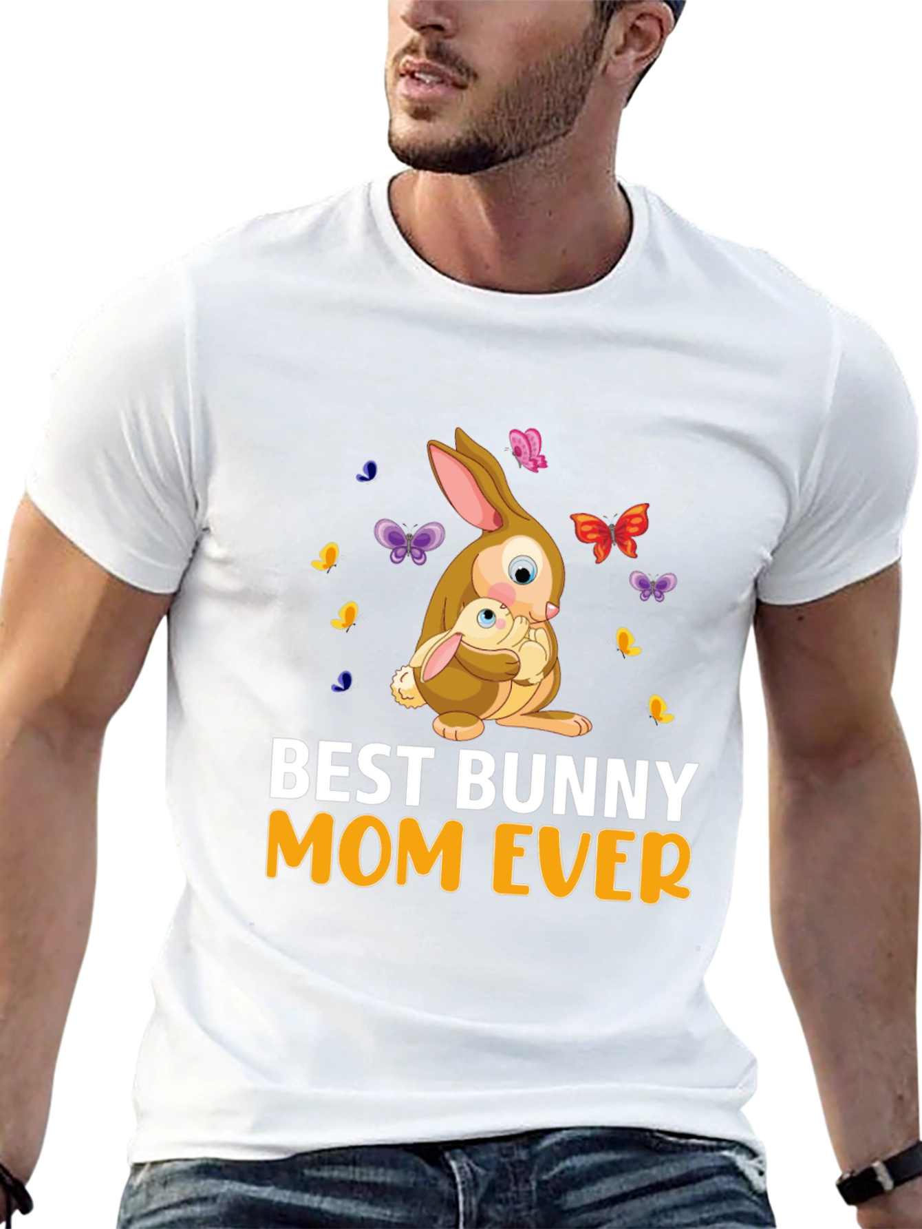 Best Bunny Mom Ever T-Shirt - Cute Easter Gift