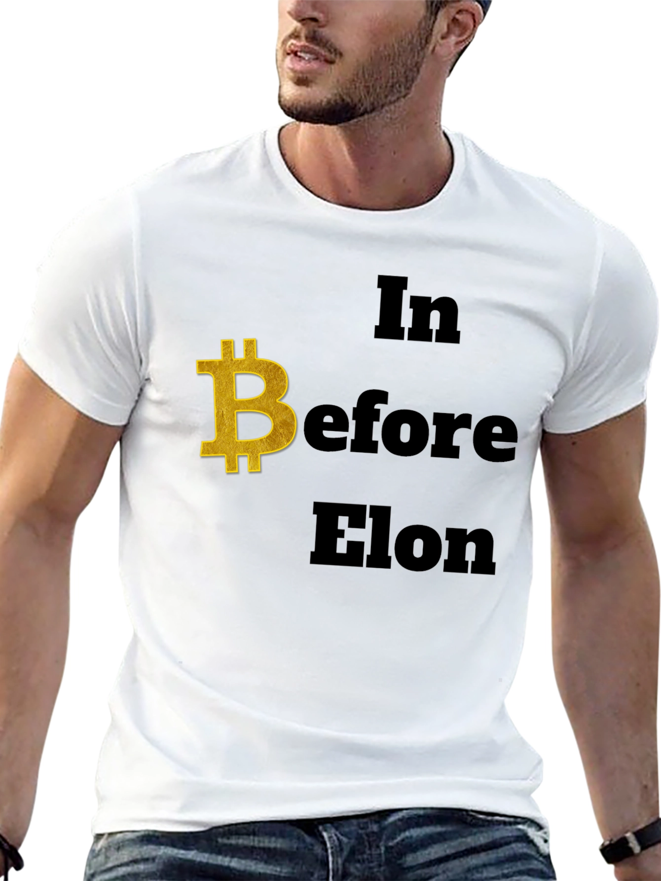 Bitcoin Before Elon T-Shirt - Crypto Enthusiast Tee