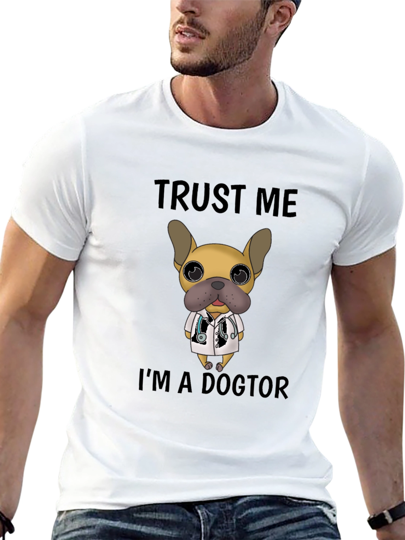 Trust Me Im a Doctor Dog T-Shirt