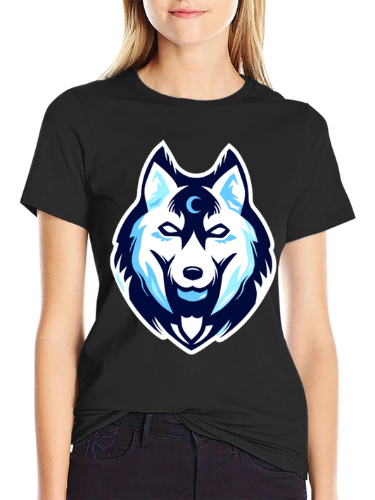 Wolf Head Graphic Tee - Cool & Stylish