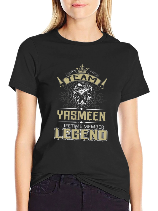 Yasmeen Team Legend Lifetime Member T-Shirt