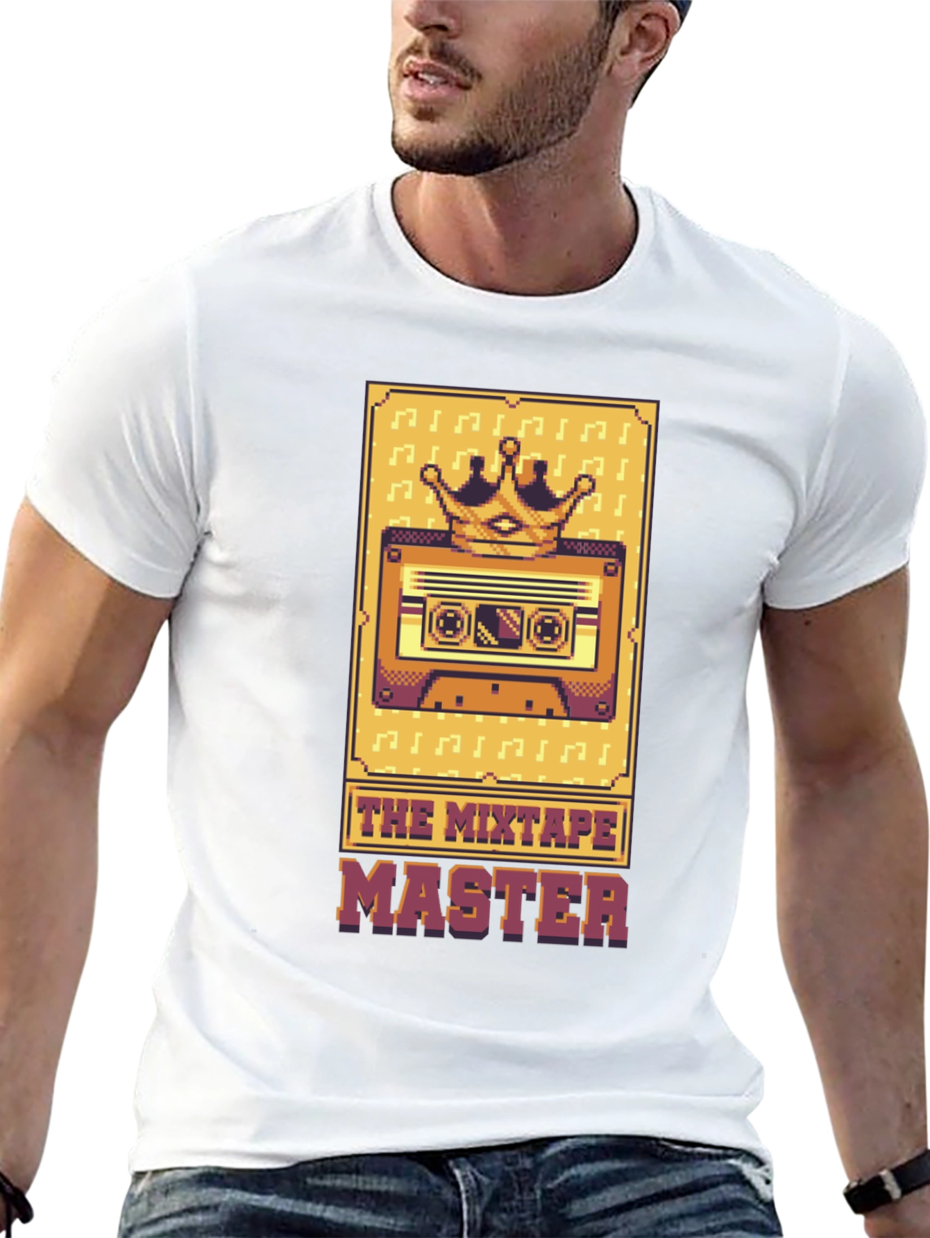 The Mixtape Master Black T-Shirt