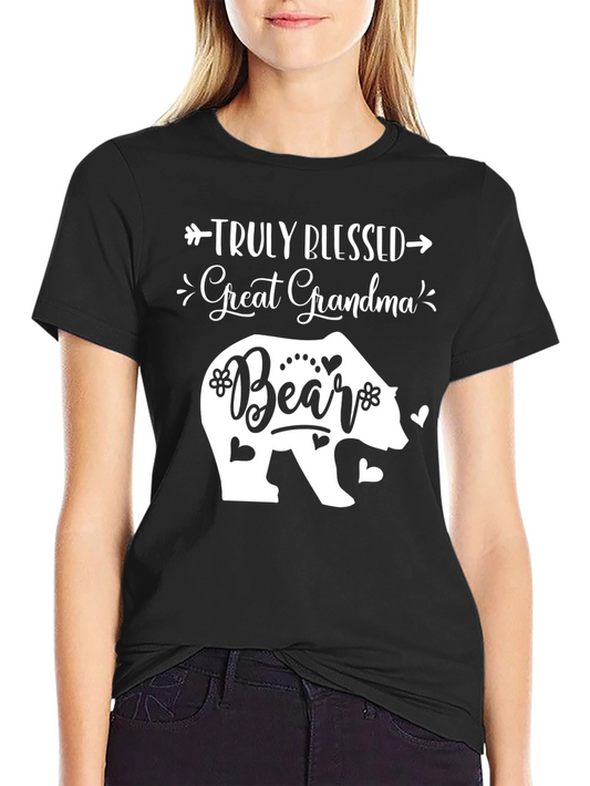 Truly Blessed Great Grandma Bear T-Shirt