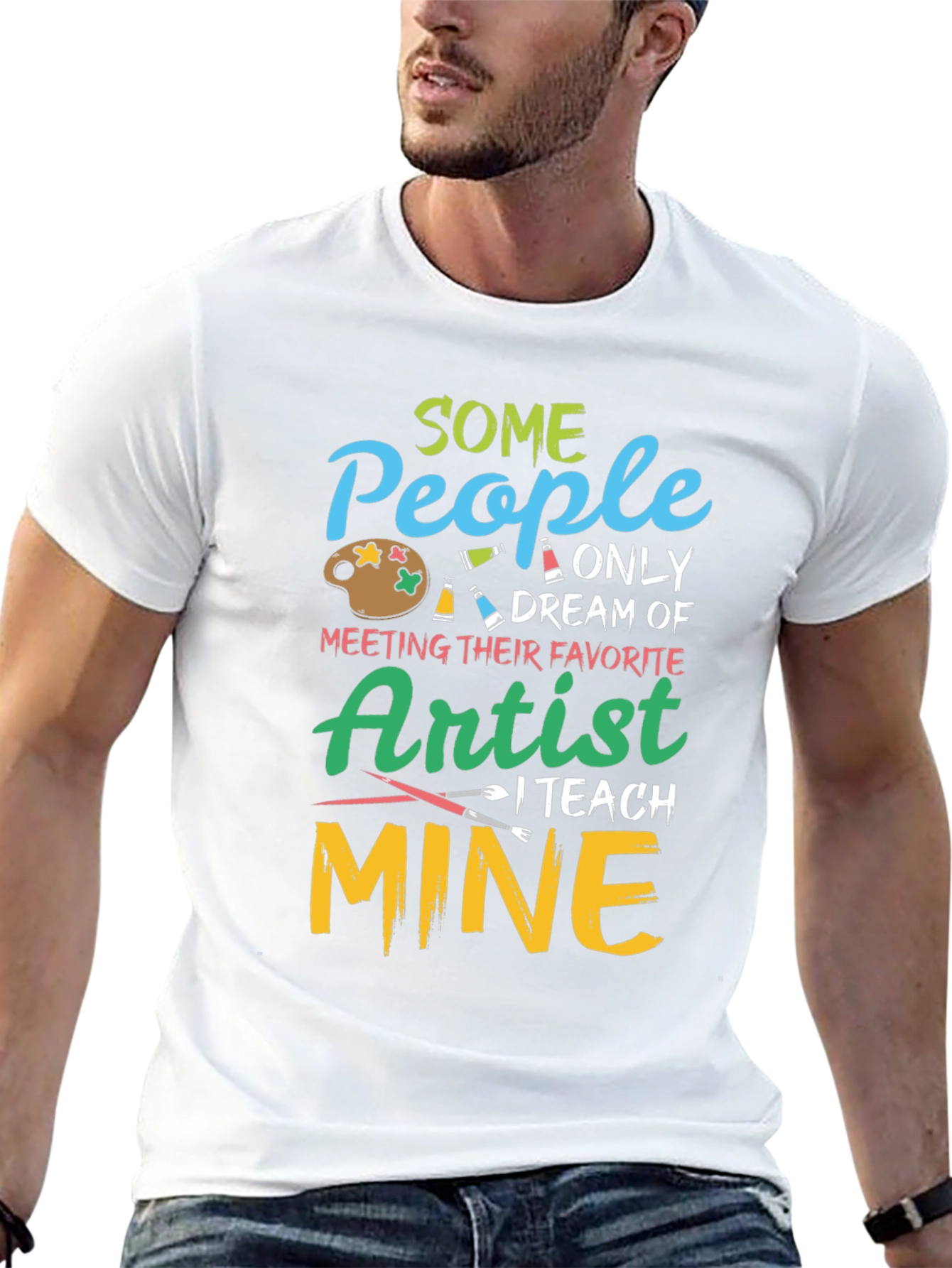 Artist Teacher Graphic T-Shirt